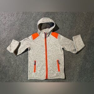 Lands End Boys zip up 14/16 Large zip up hooded jacket